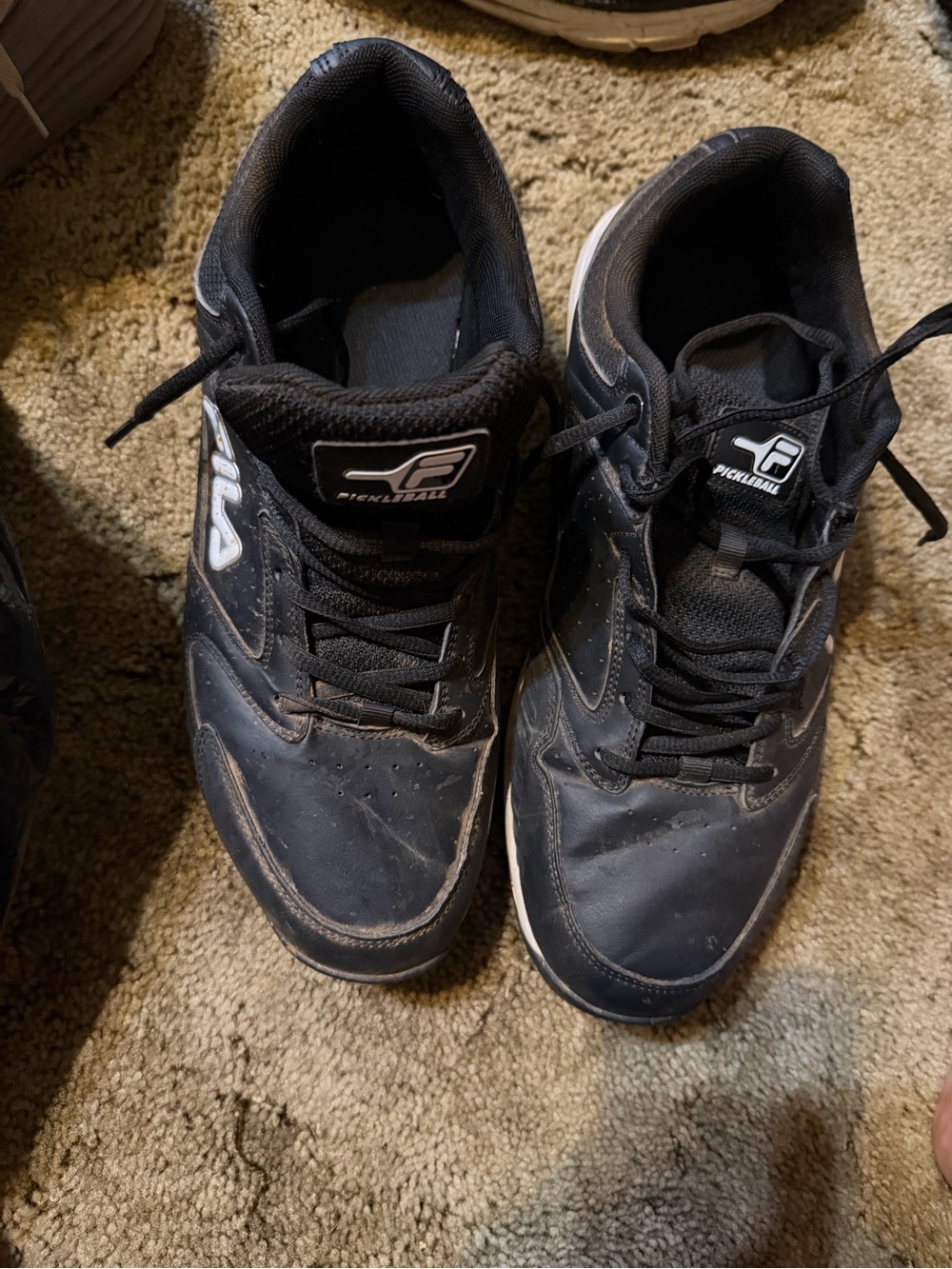 Men's Athletic Shoes - Black Fila